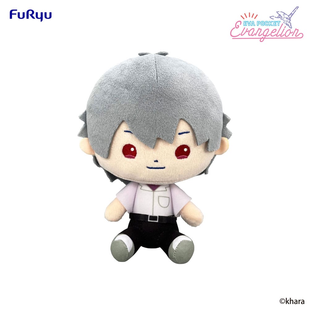 Neon Genesis Evangelion Eva Pocket Plüschfigur Kaworu 17 cm - Preorder - ETA: 25.03.2026
