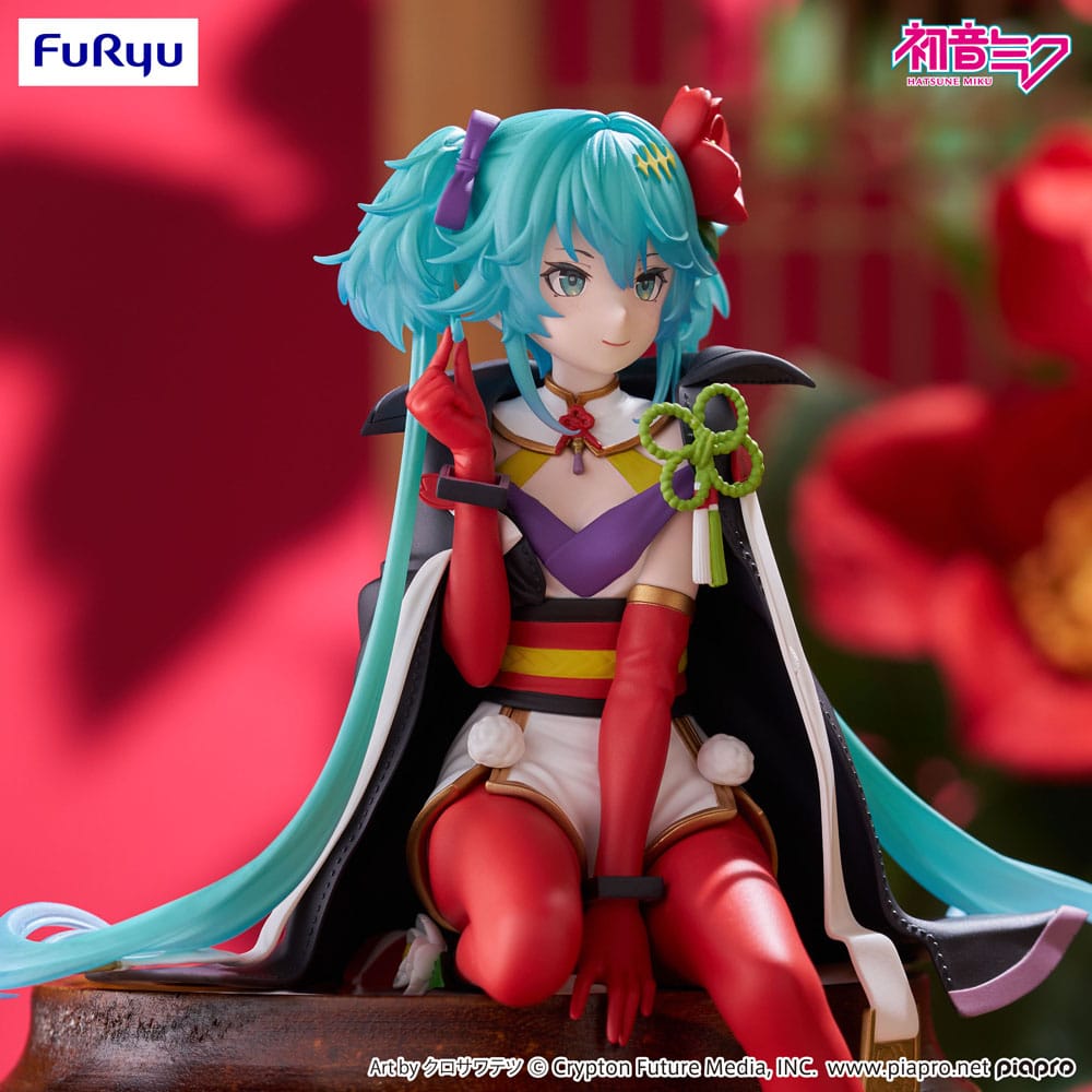 Hatsune Miku Noodle Stopper PVC Statue Flower Fairy Camellia 15 cm  - Preorder - ETA: 25.05.2026
