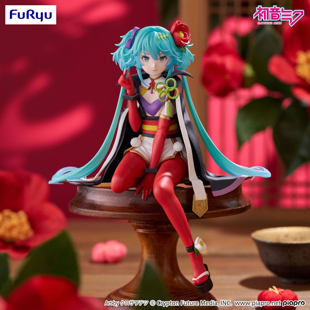 Hatsune Miku Noodle Stopper PVC Statue Flower Fairy Camellia 15 cm  - Preorder - ETA: 25.05.2026