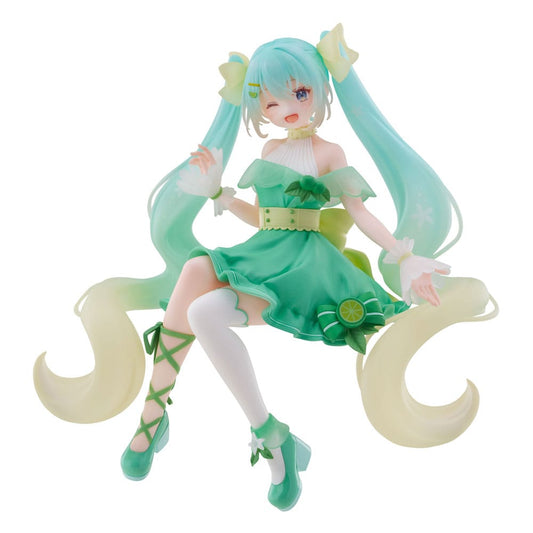 Hatsune Miku Noodle Stopper PVC Statue Hatsune Miku Lime Ver. 14 cm  - Preorder - ETA: 25.05.2026