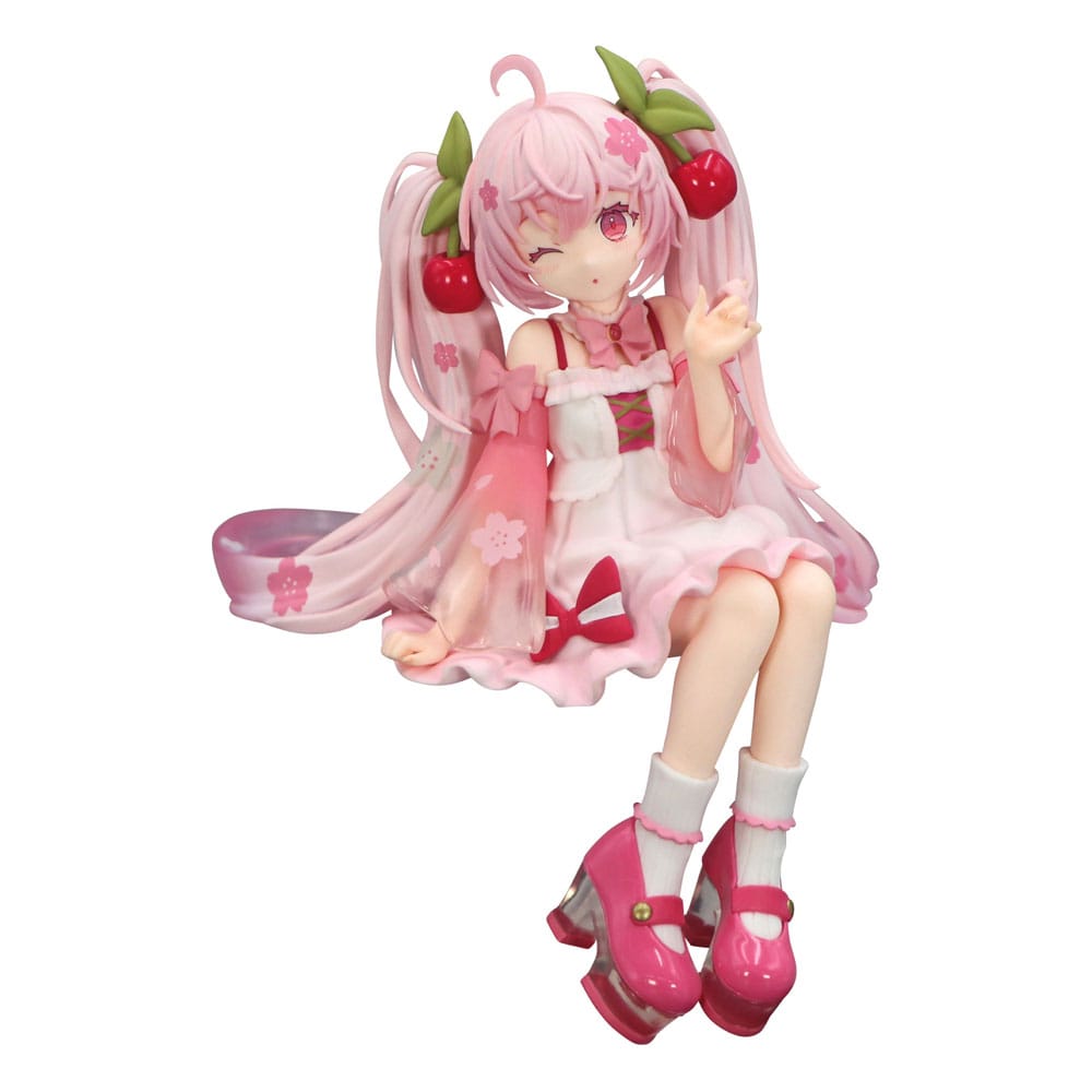 Hatsune Miku Noodle Stopper PVC Statue Sakura Miku 2025 Wink Ver. 14 cm   - Preorder - ETA: 25.06.2026