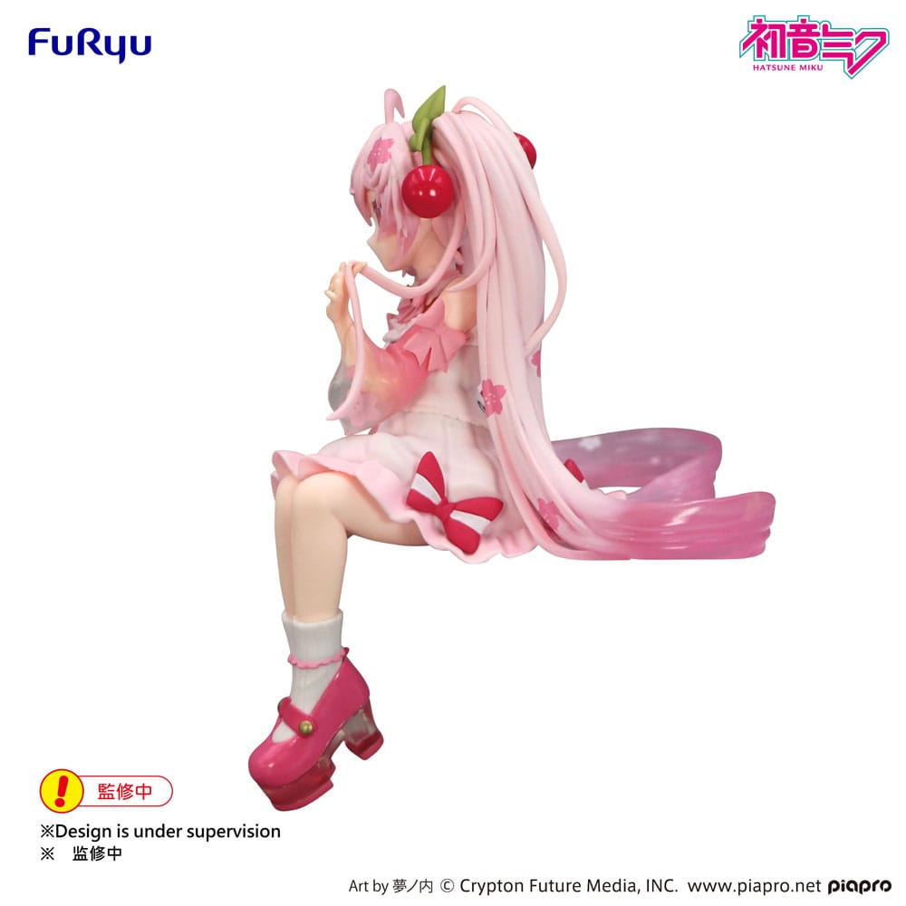 Hatsune Miku Noodle Stopper PVC Statue Sakura Miku 2025 Wink Ver. 14 cm   - Preorder - ETA: 25.06.2026