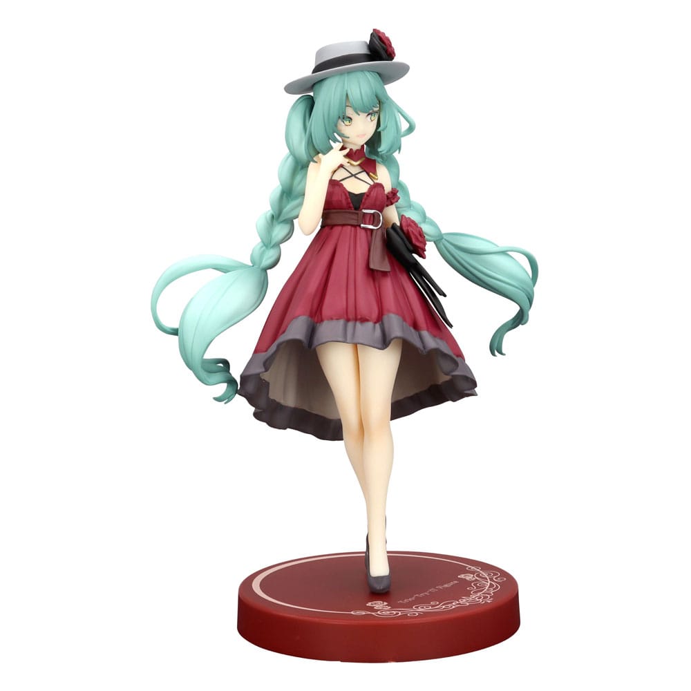 Hatsune Miku Trio-Try-iT PVC Statue Hatsune Miku Outing Dress Red Color Ver. 19 cm  - Preorder - ETA: 25.06.2026