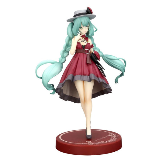 Hatsune Miku Trio-Try-iT PVC Statue Hatsune Miku Outing Dress Red Color Ver. 19 cm  - Preorder - ETA: 25.06.2026