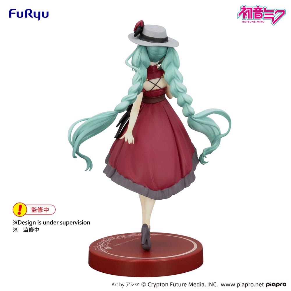Hatsune Miku Trio-Try-iT PVC Statue Hatsune Miku Outing Dress Red Color Ver. 19 cm  - Preorder - ETA: 25.06.2026