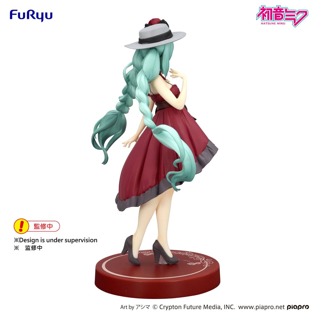 Hatsune Miku Trio-Try-iT PVC Statue Hatsune Miku Outing Dress Red Color Ver. 19 cm  - Preorder - ETA: 25.06.2026