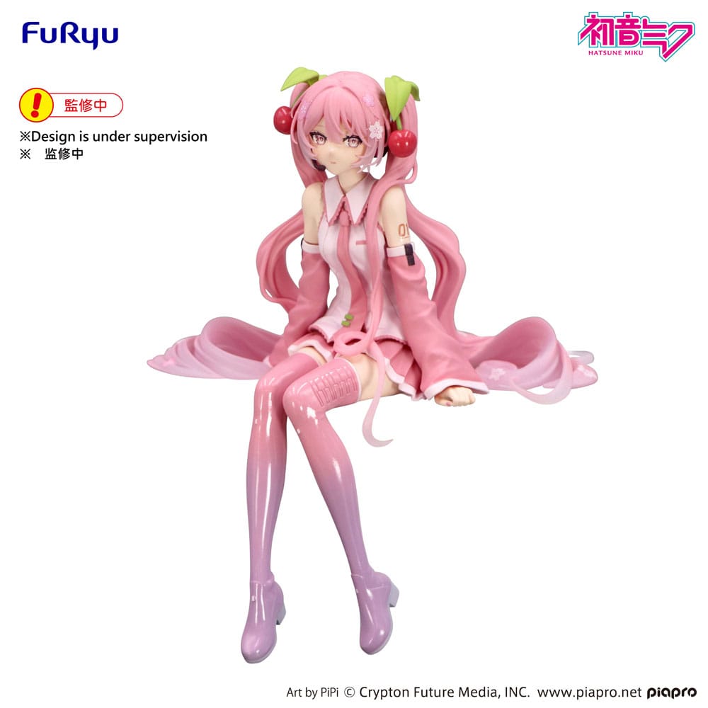 Hatsune Miku Noodle Stopper PVC Statue Sakura Miku 2026 14 cm     - Preorder - ETA: 25.07.2026