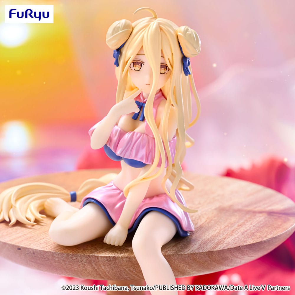 Date A Live V Noodle Stopper PVC Statue Mukuro Hoshimiya Swimsuit Pastel Pink Color Ver. 13 cm     - Preorder - ETA: 30.07.2026