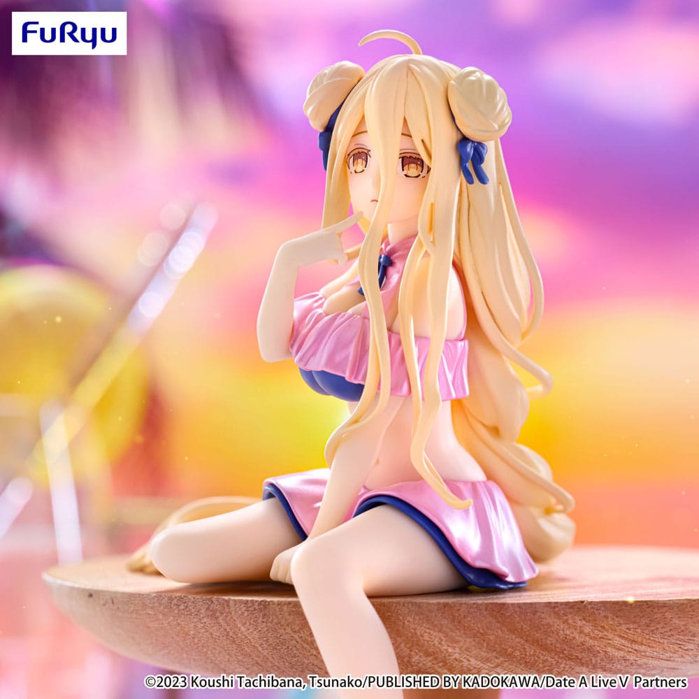 Date A Live V Noodle Stopper PVC Statue Mukuro Hoshimiya Swimsuit Pastel Pink Color Ver. 13 cm     - Preorder - ETA: 30.07.2026
