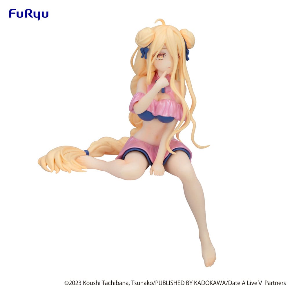 Date A Live V Noodle Stopper PVC Statue Mukuro Hoshimiya Swimsuit Pastel Pink Color Ver. 13 cm     - Preorder - ETA: 30.07.2026