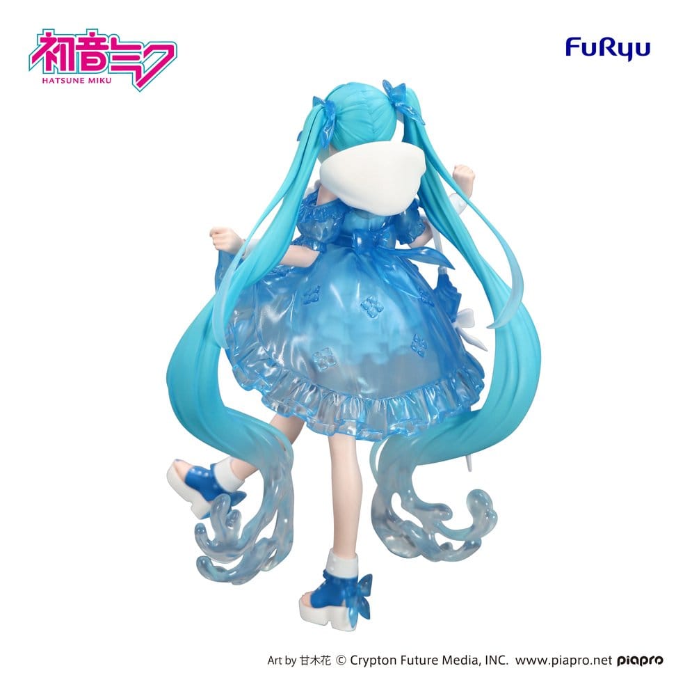 Hatsune Miku Trio-Try-iT PVC Statue Miku Rainy Dance 19 cm - Versand: 7 Tage nach Bestellung