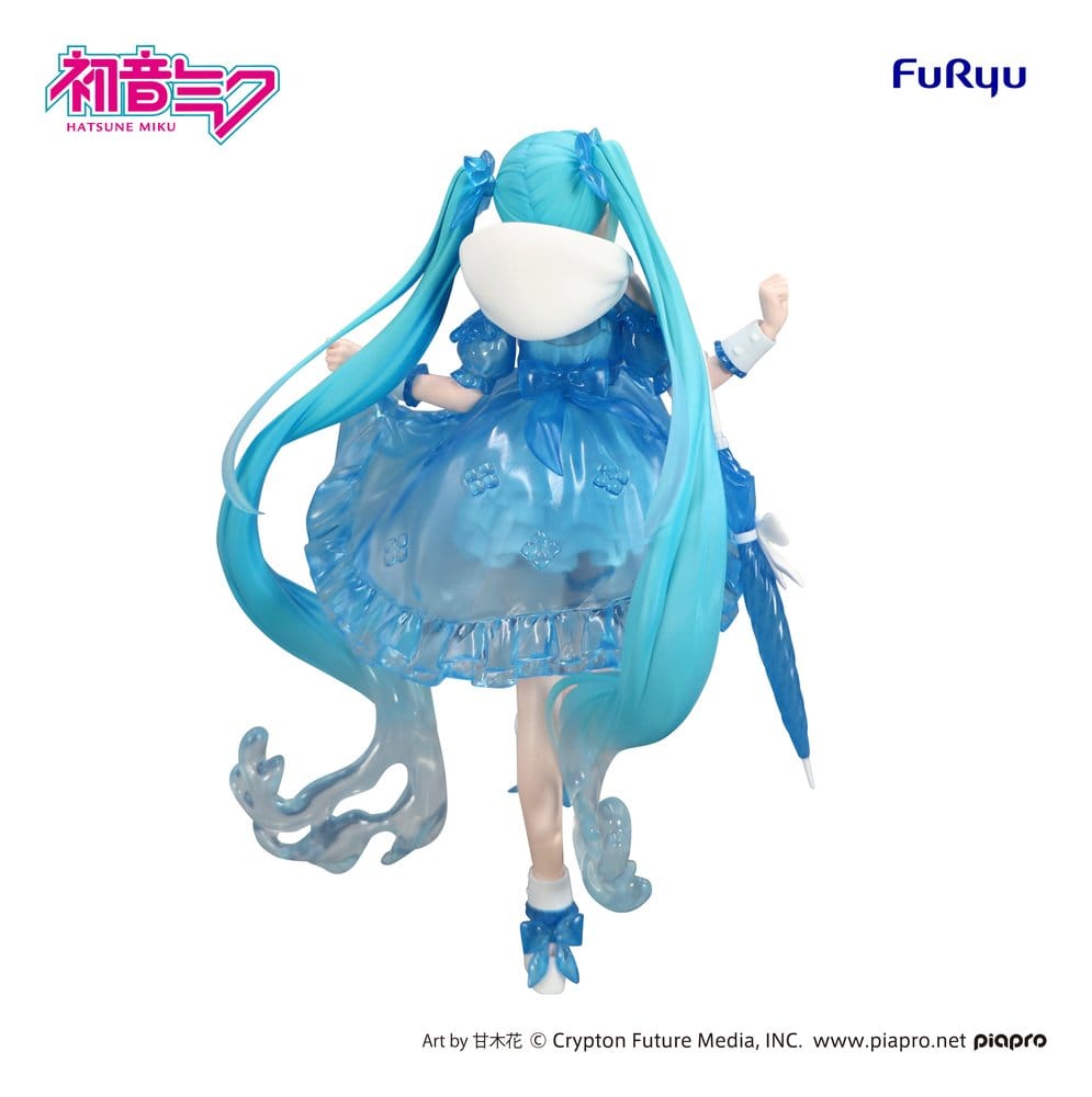 Hatsune Miku Trio-Try-iT PVC Statue Miku Rainy Dance 19 cm - Versand: 7 Tage nach Bestellung