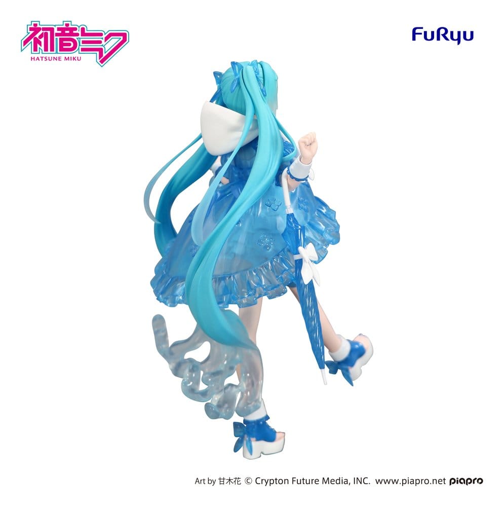 Hatsune Miku Trio-Try-iT PVC Statue Miku Rainy Dance 19 cm - Versand: 7 Tage nach Bestellung