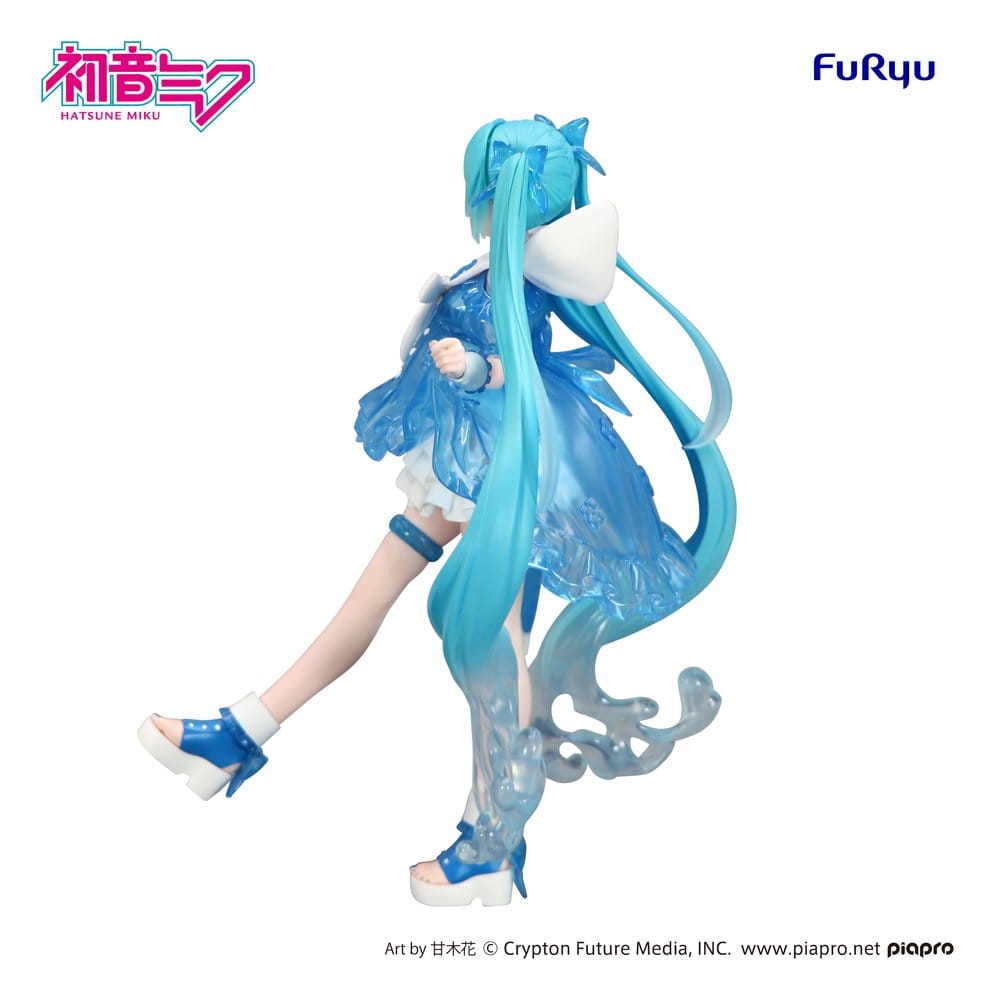 Hatsune Miku Trio-Try-iT PVC Statue Miku Rainy Dance 19 cm - Versand: 7 Tage nach Bestellung