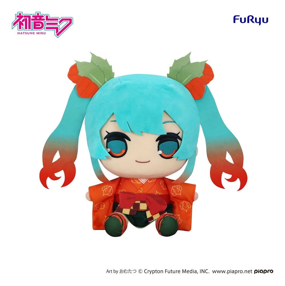 Hatsune Miku Kyurumaru Big Plüschfigur Flower Fairy Winter Cherry Ver. 29 cm      - Preorder - ETA: 25.09.2026