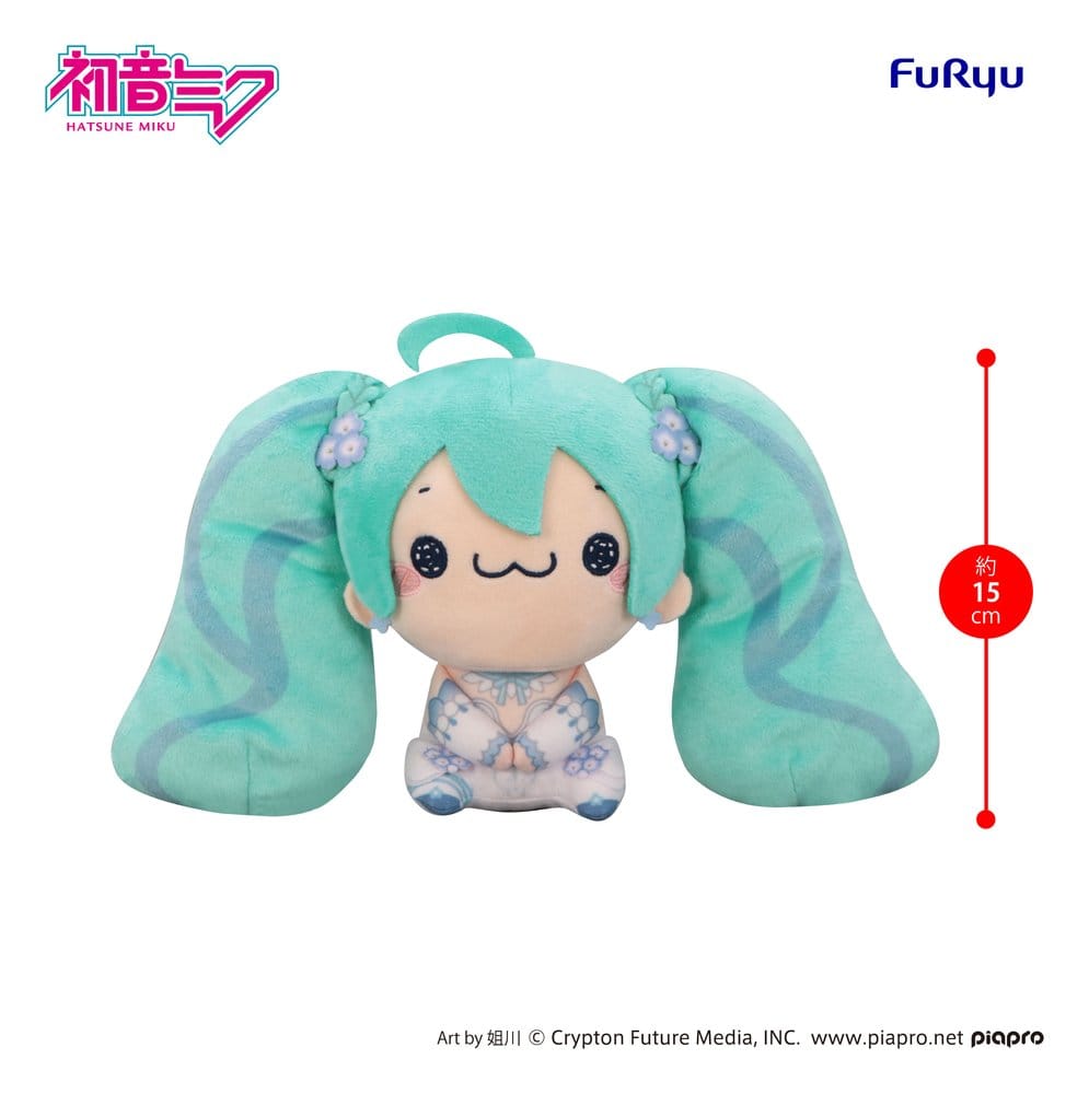 Hatsune Miku Mochipico Plüschfigur Nemophila A 15 cm - Preorder - ETA: 25.09.2026