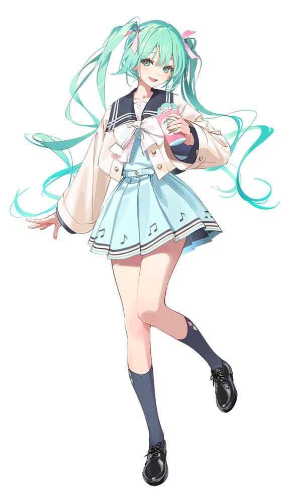 Hatsune Miku Sweet School Life PVC Figur Pure Version 18 cm - Preorder - ETA: 25.01.2027