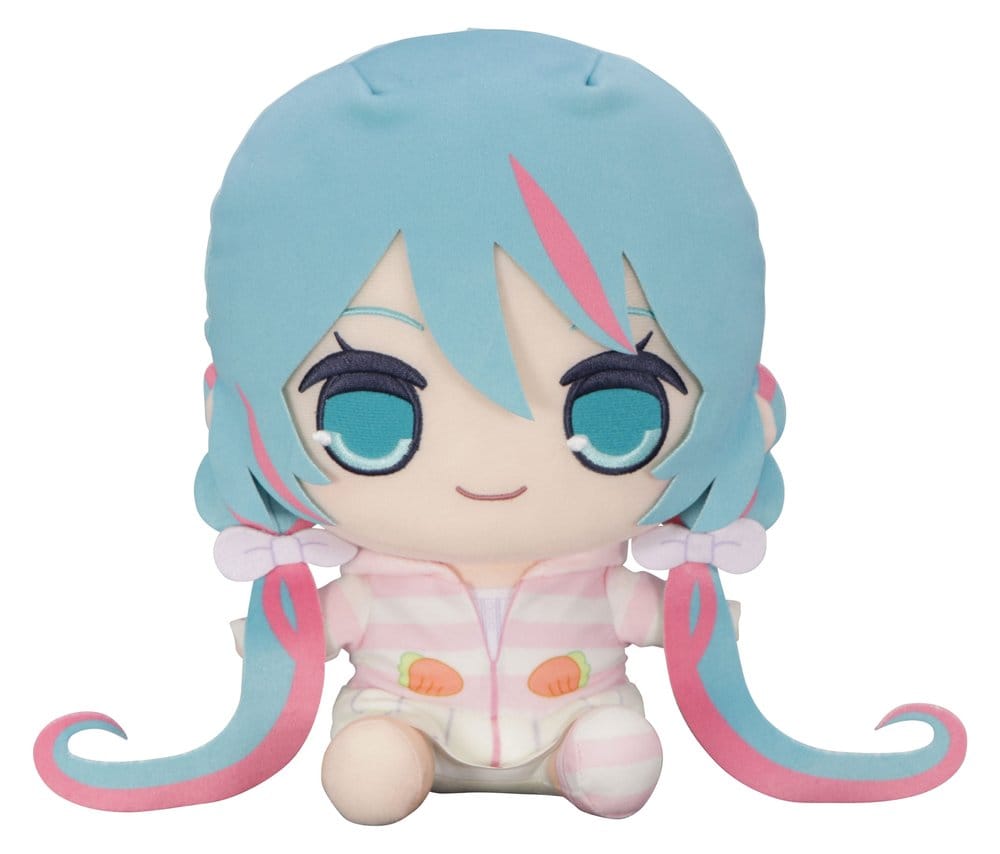 Hatsune Miku Kyurumaru Big Plüschfigur Rabbit Ear Hood Pajama 28 cm - Preorder - ETA: 25.01.2027