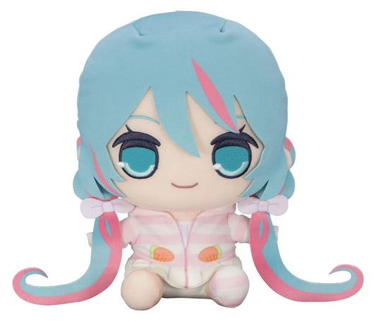 Hatsune Miku Kyurumaru Big Plüschfigur Rabbit Ear Hood Pajama 28 cm - Preorder - ETA: 25.01.2027