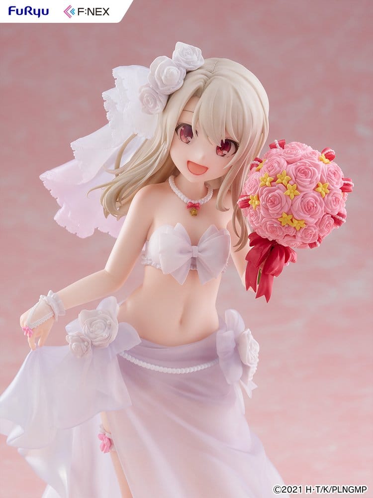 Fate/kaleid liner Prisma Illya: Licht - The Nameless Girl F:NEX PVC Figur 1/7 Illyasviel von Einzbern Wedding Swimsuit Ver. 21 cm - Preorder - ETA: 25.03.2027
