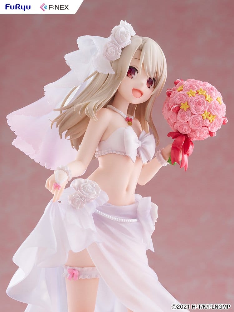 Fate/kaleid liner Prisma Illya: Licht - The Nameless Girl F:NEX PVC Figur 1/7 Illyasviel von Einzbern Wedding Swimsuit Ver. 21 cm - Preorder - ETA: 25.03.2027