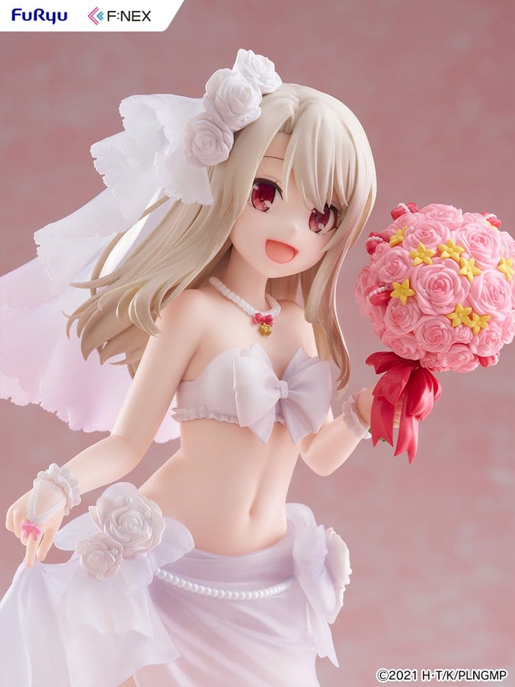 Fate/kaleid liner Prisma Illya: Licht - The Nameless Girl F:NEX PVC Figur 1/7 Illyasviel von Einzbern Wedding Swimsuit Ver. 21 cm - Preorder - ETA: 25.03.2027