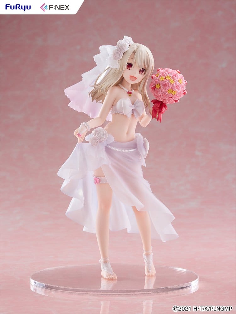 Fate/kaleid liner Prisma Illya: Licht - The Nameless Girl F:NEX PVC Figur 1/7 Illyasviel von Einzbern Wedding Swimsuit Ver. 21 cm - Preorder - ETA: 25.03.2027