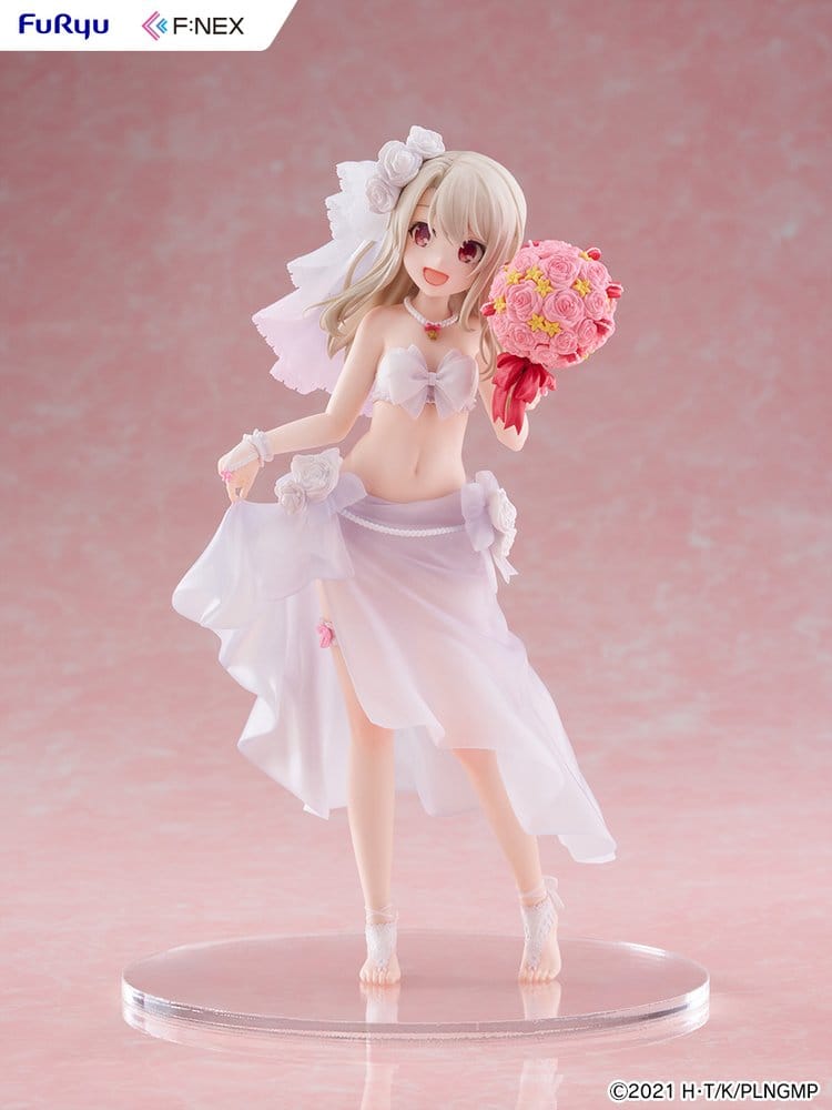 Fate/kaleid liner Prisma Illya: Licht - The Nameless Girl F:NEX PVC Figur 1/7 Illyasviel von Einzbern Wedding Swimsuit Ver. 21 cm - Preorder - ETA: 25.03.2027