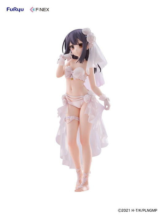 Fate/kaleid liner Prisma Illya: Licht - The Nameless Girl F:NEX PVC Figur 1/7 Miyu Edelfelt Wedding Swimsuit Ver. 21 cm - Preorder - ETA: 25.03.2027