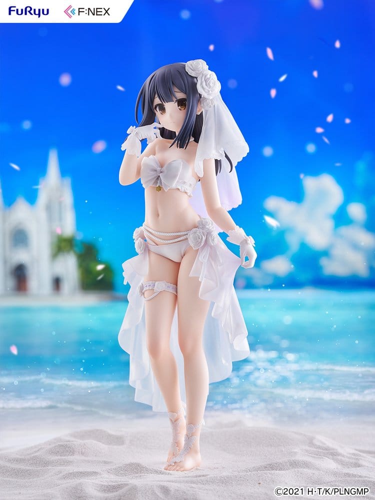 Fate/kaleid liner Prisma Illya: Licht - The Nameless Girl F:NEX PVC Figur 1/7 Miyu Edelfelt Wedding Swimsuit Ver. 21 cm - Preorder - ETA: 25.03.2027