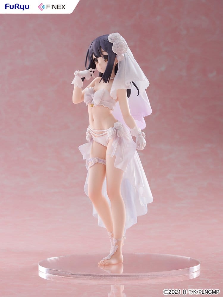 Fate/kaleid liner Prisma Illya: Licht - The Nameless Girl F:NEX PVC Figur 1/7 Miyu Edelfelt Wedding Swimsuit Ver. 21 cm - Preorder - ETA: 25.03.2027