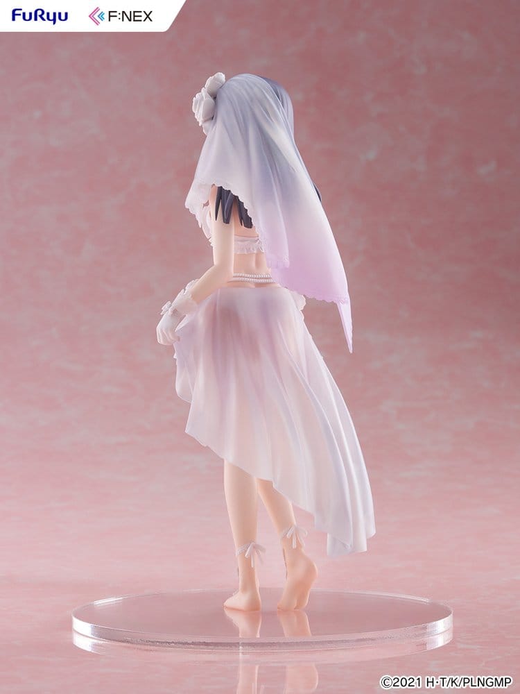 Fate/kaleid liner Prisma Illya: Licht - The Nameless Girl F:NEX PVC Figur 1/7 Miyu Edelfelt Wedding Swimsuit Ver. 21 cm - Preorder - ETA: 25.03.2027