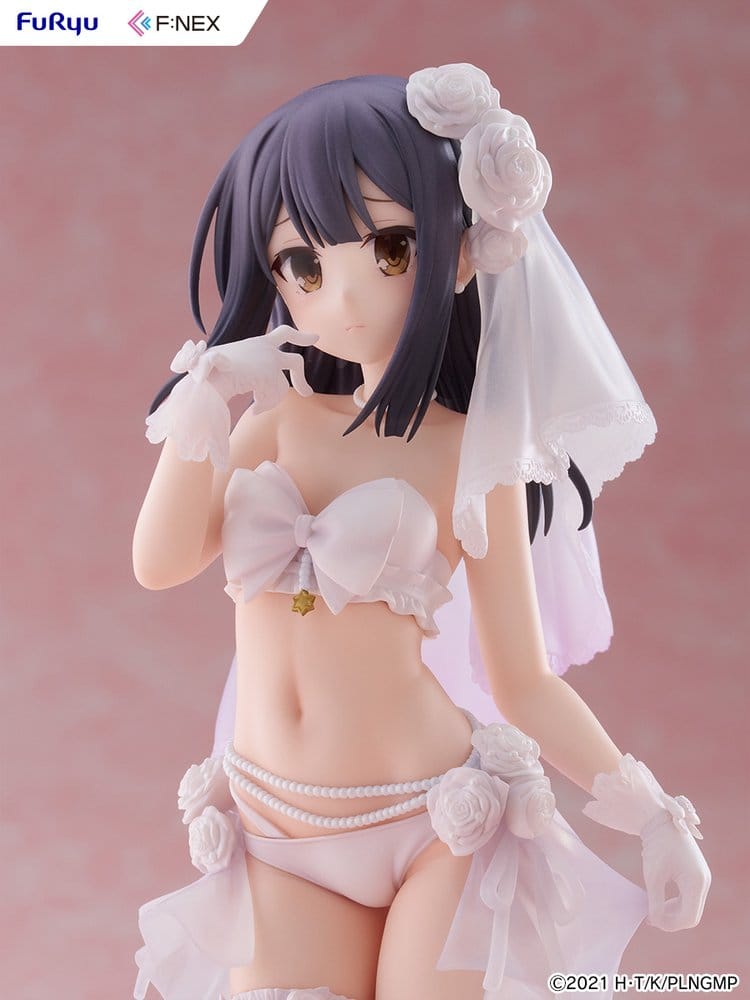 Fate/kaleid liner Prisma Illya: Licht - The Nameless Girl F:NEX PVC Figur 1/7 Miyu Edelfelt Wedding Swimsuit Ver. 21 cm - Preorder - ETA: 25.03.2027