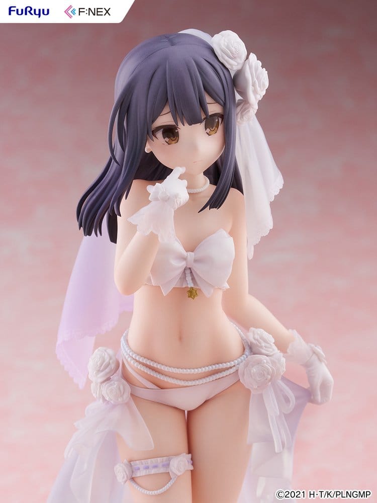 Fate/kaleid liner Prisma Illya: Licht - The Nameless Girl F:NEX PVC Figur 1/7 Miyu Edelfelt Wedding Swimsuit Ver. 21 cm - Preorder - ETA: 25.03.2027