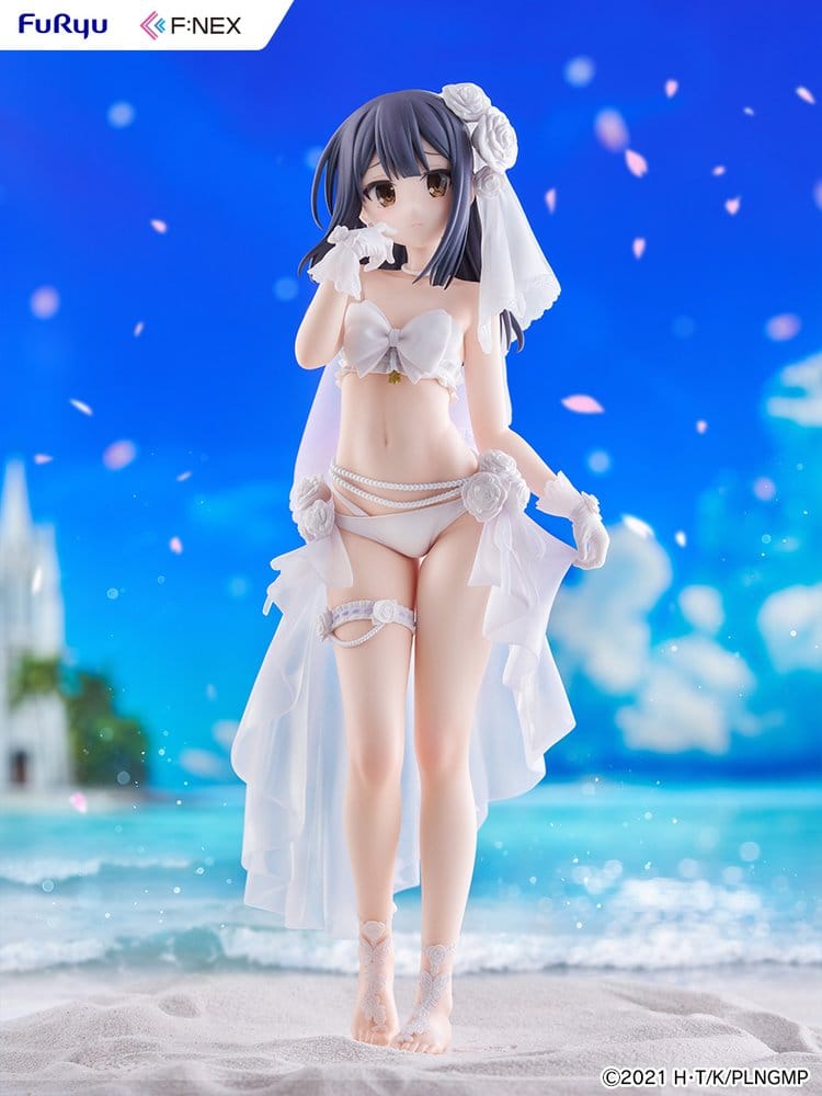 Fate/kaleid liner Prisma Illya: Licht - The Nameless Girl F:NEX PVC Figur 1/7 Miyu Edelfelt Wedding Swimsuit Ver. 21 cm - Preorder - ETA: 25.03.2027