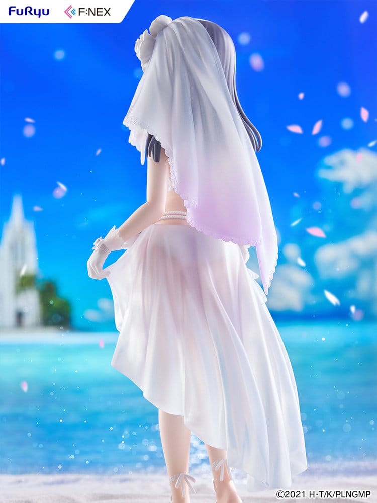 Fate/kaleid liner Prisma Illya: Licht - The Nameless Girl F:NEX PVC Figur 1/7 Miyu Edelfelt Wedding Swimsuit Ver. 21 cm - Preorder - ETA: 25.03.2027