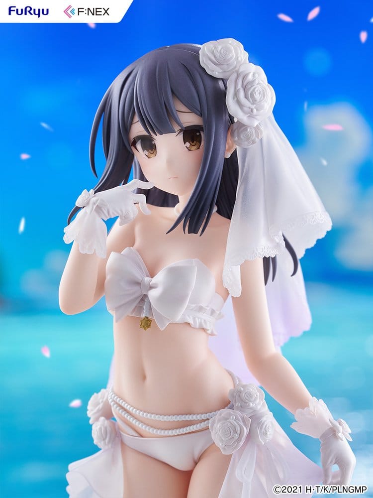 Fate/kaleid liner Prisma Illya: Licht - The Nameless Girl F:NEX PVC Figur 1/7 Miyu Edelfelt Wedding Swimsuit Ver. 21 cm - Preorder - ETA: 25.03.2027