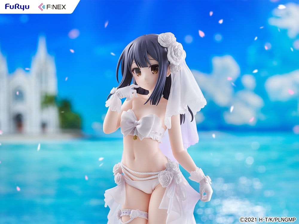 Fate/kaleid liner Prisma Illya: Licht - The Nameless Girl F:NEX PVC Figur 1/7 Miyu Edelfelt Wedding Swimsuit Ver. 21 cm - Preorder - ETA: 25.03.2027