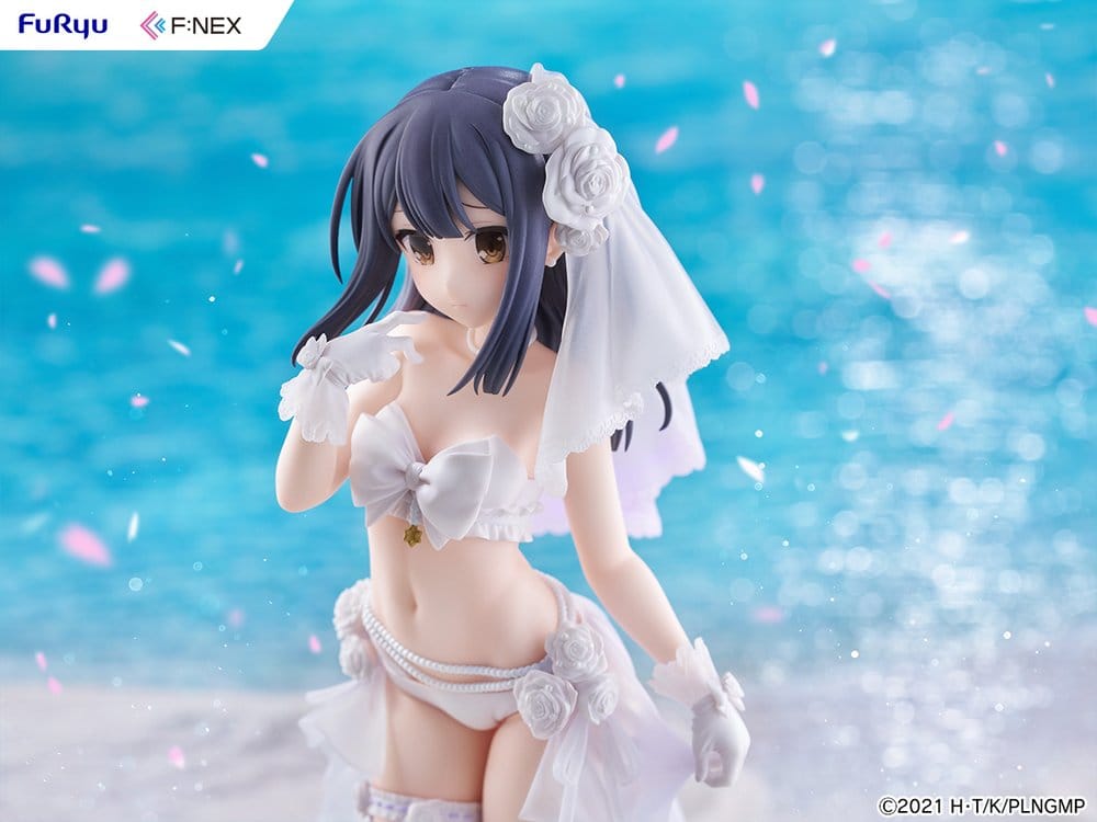 Fate/kaleid liner Prisma Illya: Licht - The Nameless Girl F:NEX PVC Figur 1/7 Miyu Edelfelt Wedding Swimsuit Ver. 21 cm - Preorder - ETA: 25.03.2027