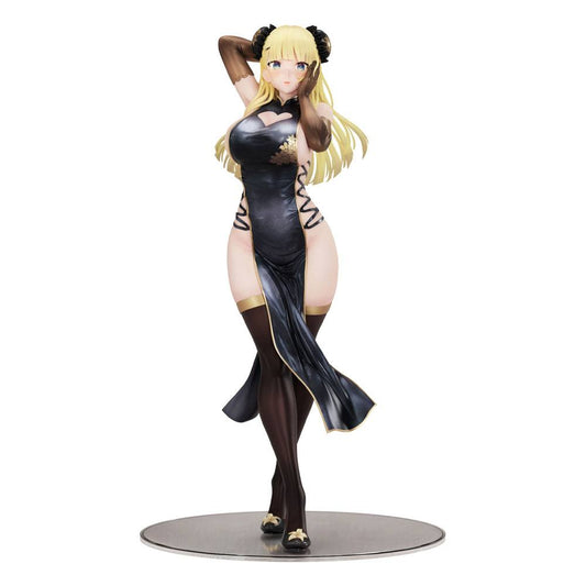 Original Character Statue 1/7 China Girl Black Ver. Illustrated by Oekakizuki 20 cm - Versand: 5-7 Tage nach Bestellung
