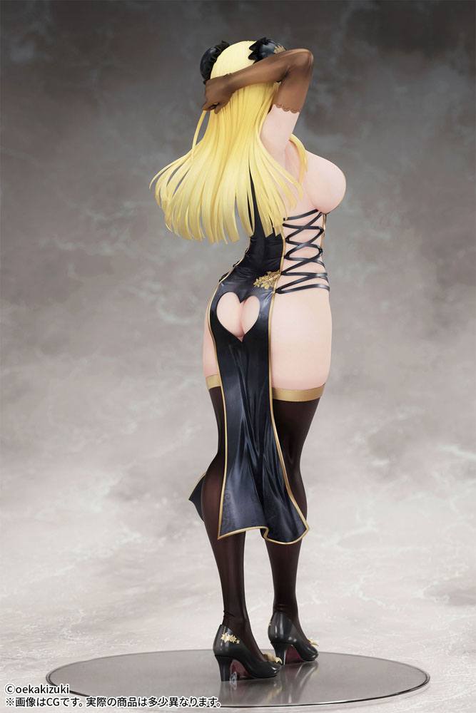 Original Character Statue 1/7 China Girl Black Ver. Illustrated by Oekakizuki 20 cm - Versand: 5-7 Tage nach Bestellung