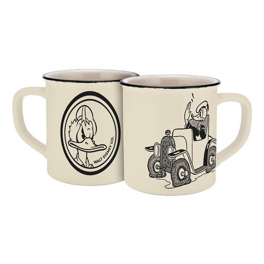Donald Duck Tasse Donald im Auto - Versand: 7 Tage nach Bestellung