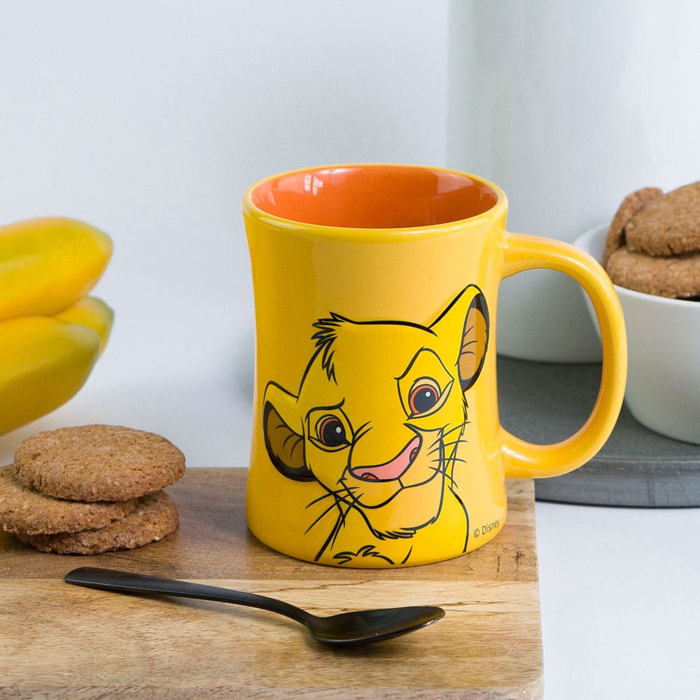 Disney Der König der Löwen 3D Relief Tasse Simba 360 ml - Preorder - ETA: 16.08.2026