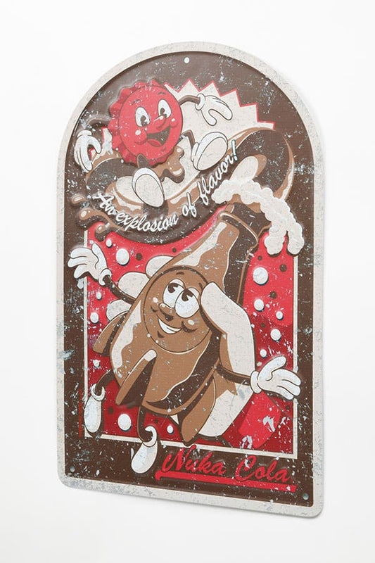 Fallout Me­tall­schild Vintage Ad 30 x 45 cm   - Preorder - ETA: 25.11.2025