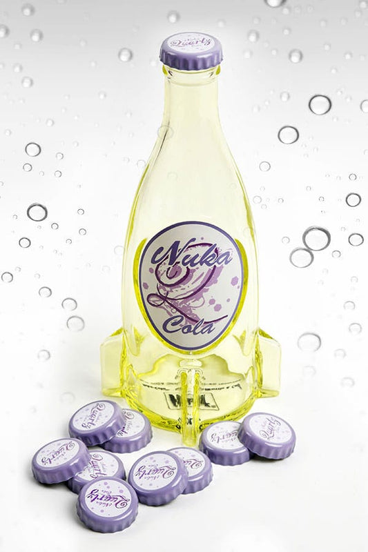 Fallout Botlle Series Glass Bottle & Cap Nuka Quartz - Preorder - ETA: 01.10.2025