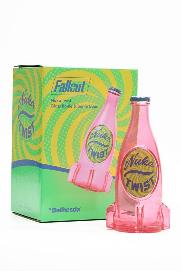 Fallout Bottle Series Replik Glass Bottle & Cap Nuka Twist - Preorder - ETA: 25.11.2025