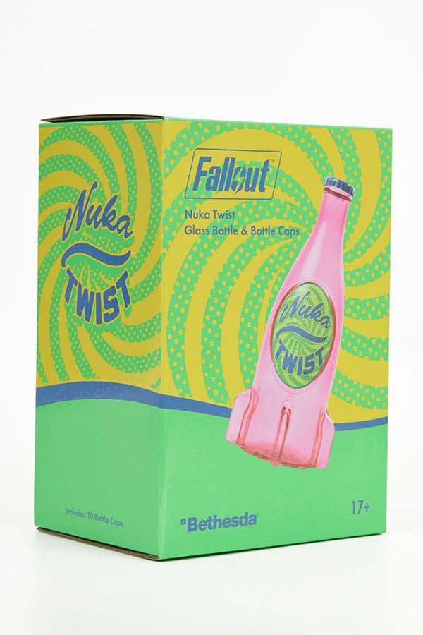 Fallout Bottle Series Replik Glass Bottle & Cap Nuka Twist - Preorder - ETA: 25.11.2025