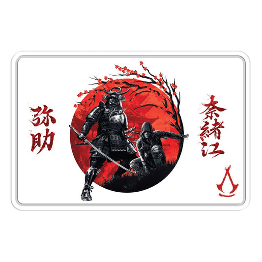 Assassin´s Creed Shadows Me­tall­schild Blossoms - Versand: 5-7 Tage nach Bestellung