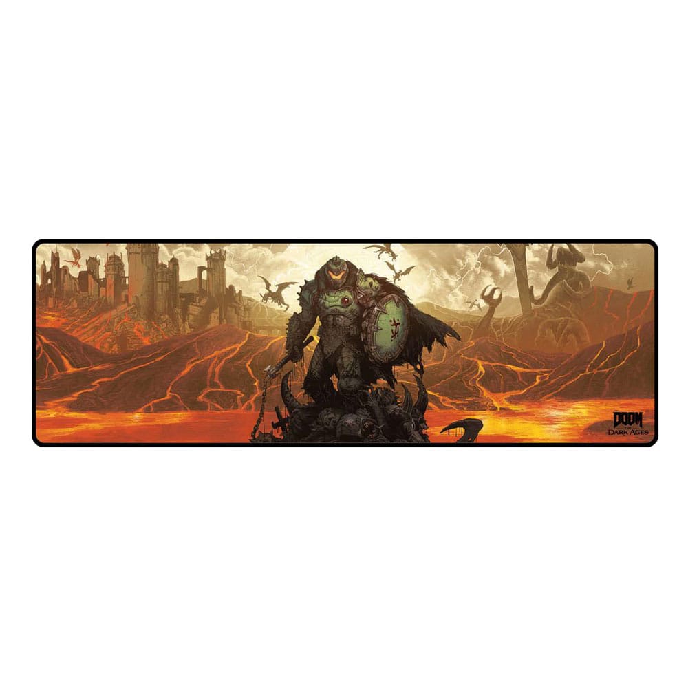 Doom The Dark Ages Oversize Mousepad Slayer´s Triumph  - Preorder - ETA: 07.01.2026