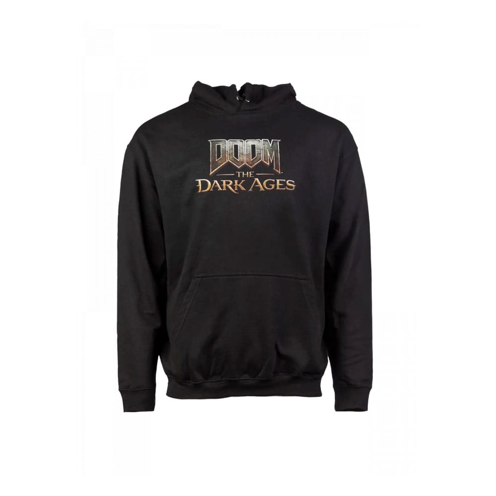 Doom The Dark Ages Kapuzenpullover Logo Größe XL - Versand: 5-7 Tage nach Bestellung